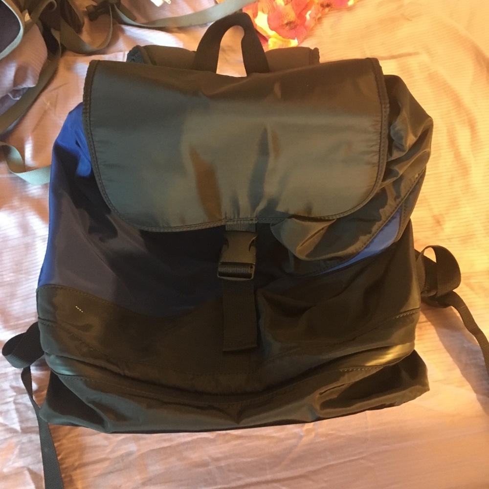Commuter backpack with shoe compartment